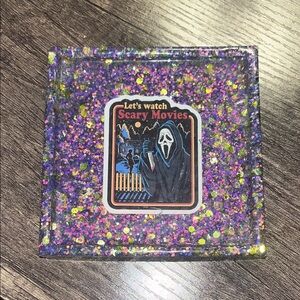 Ghostface Horror-Themed Coaster